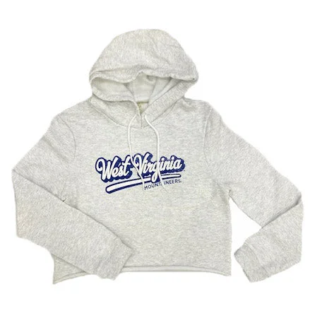 WVU Cropped Hoodie