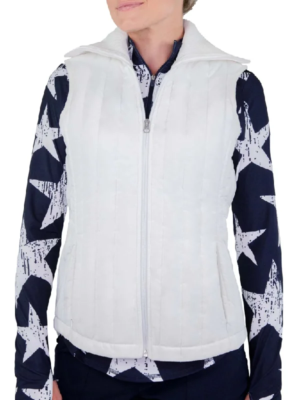 New Jofit White Puffer Vest  MSP$120