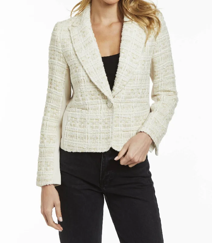 Milo Jacket In Ivory