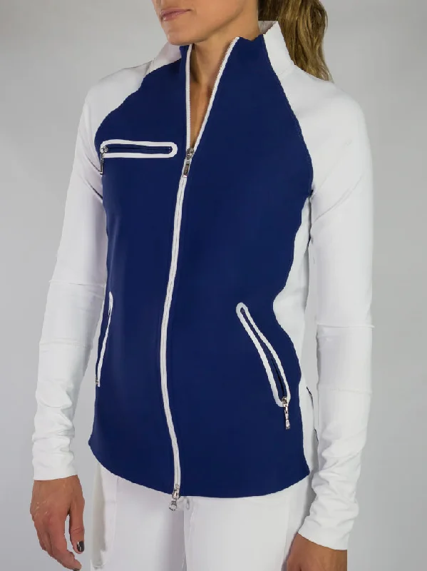 New Jofit Stellar Full-Zip Jacket  In Blue & White