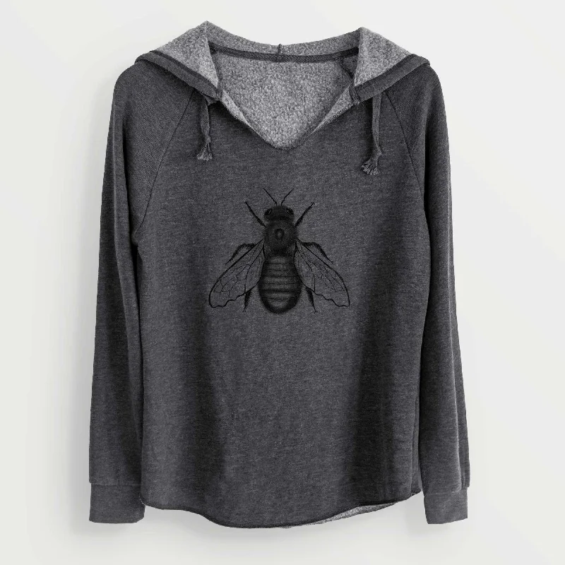 Xylocopa Virginica - Carpenter Bee - Cali Wave Hooded Sweatshirt