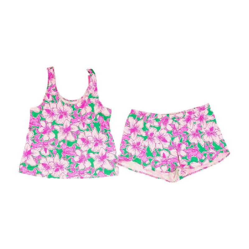 Green Floral Set