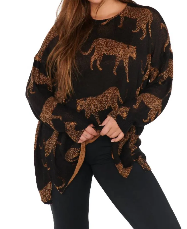 Bonfire Sweater In Catwalk Knit