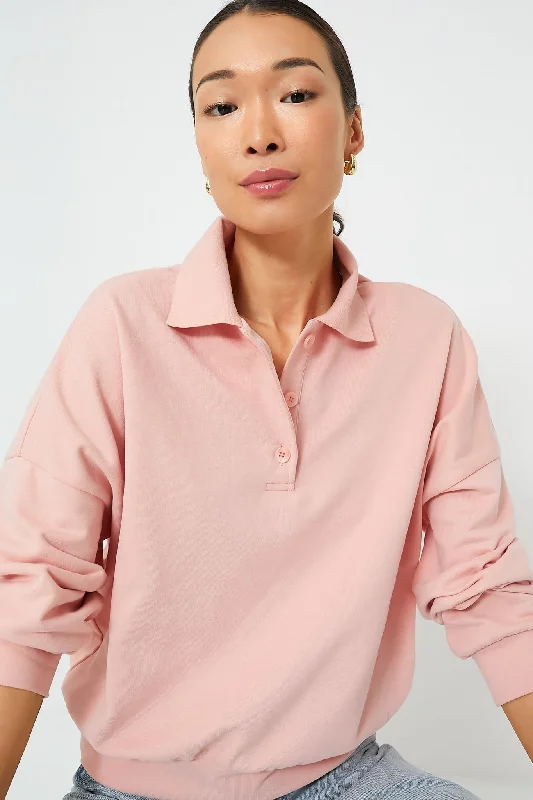 Mauve Bode Polo Sweatshirt