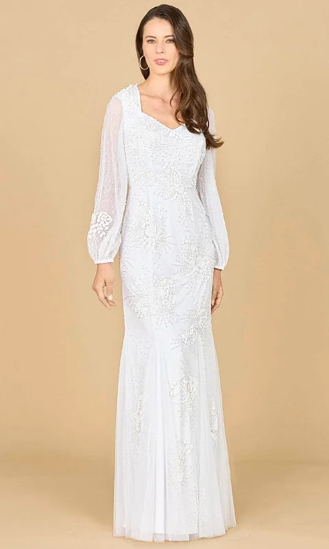 Lara Dresses 51178 - Long Sleeve Mermaid Bridal Dress