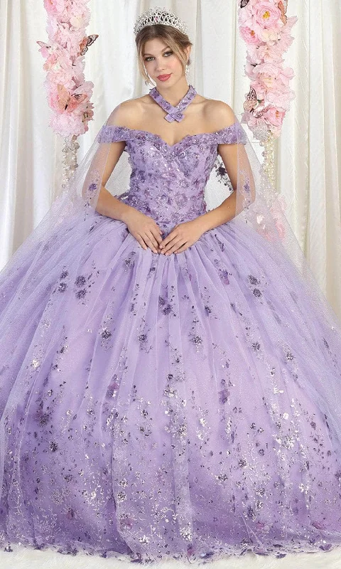 May Queen LK202 - Quinceanera Gown with Choker Necklace