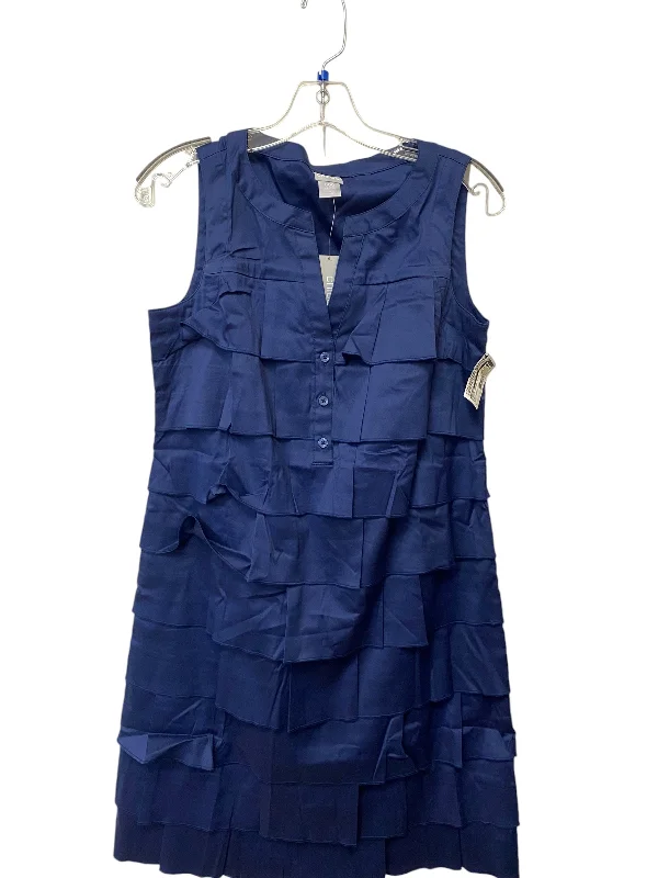 Dress Casual Midi By Chicos In Blue