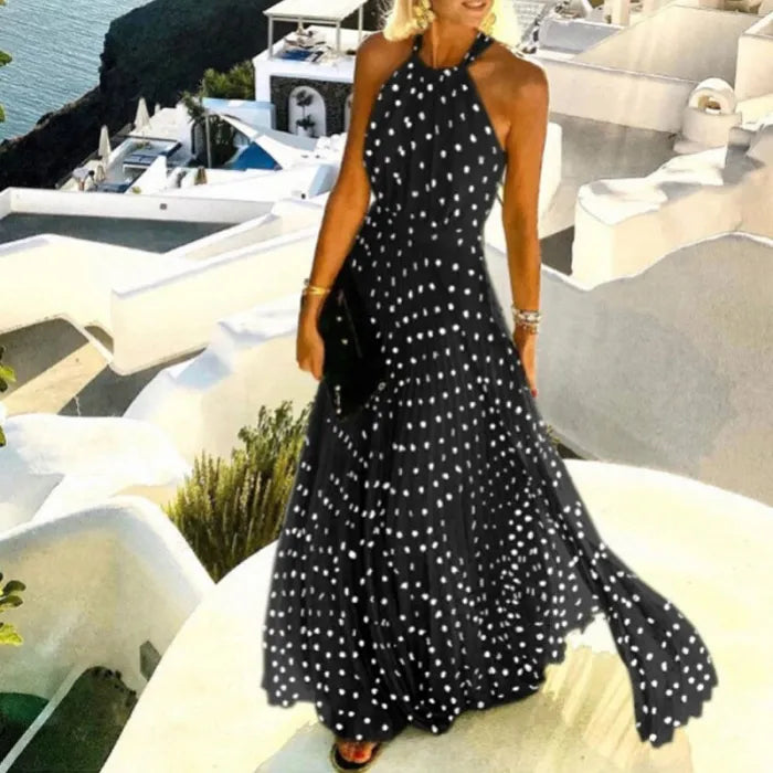 Corinne| Women's Fashion Printed Vacation Dress