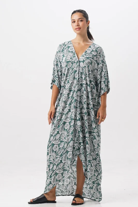 Kaftan Dress Green