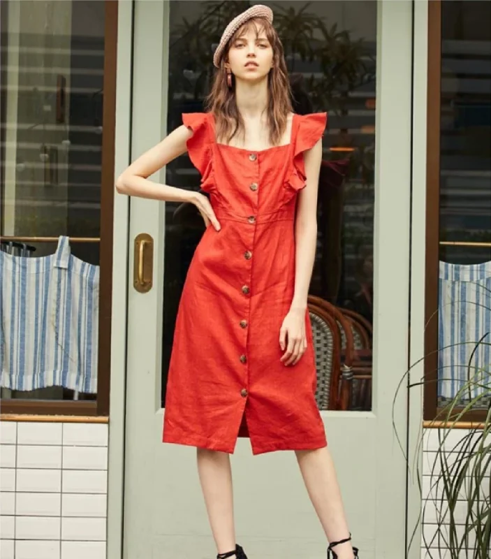 Women's Spring/Summer Slim A-Line Dress