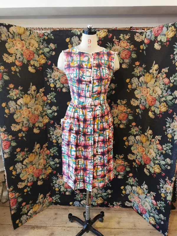 1950s Devonshire Lady cotton dress