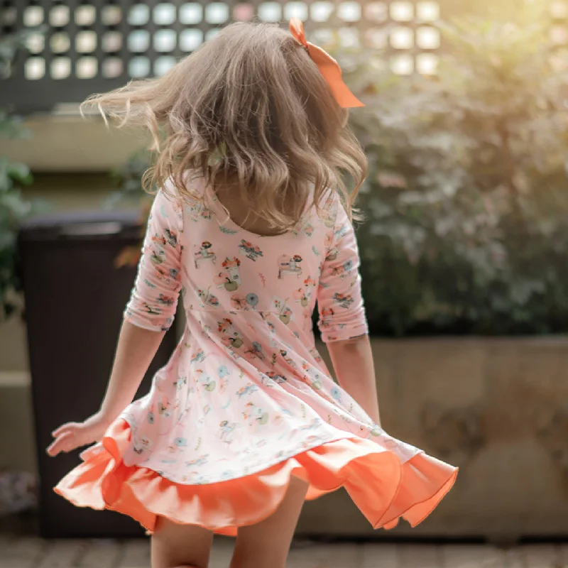 Autumn Pumpkins Reversible Dress