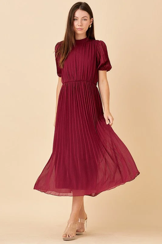 Barcelona Pleated Dress