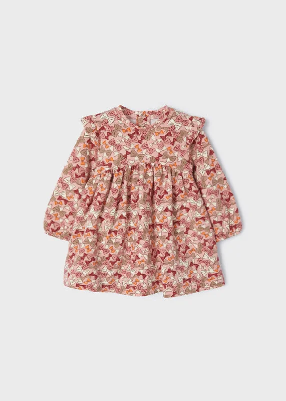 Bows Dress In Blush by Mayoral