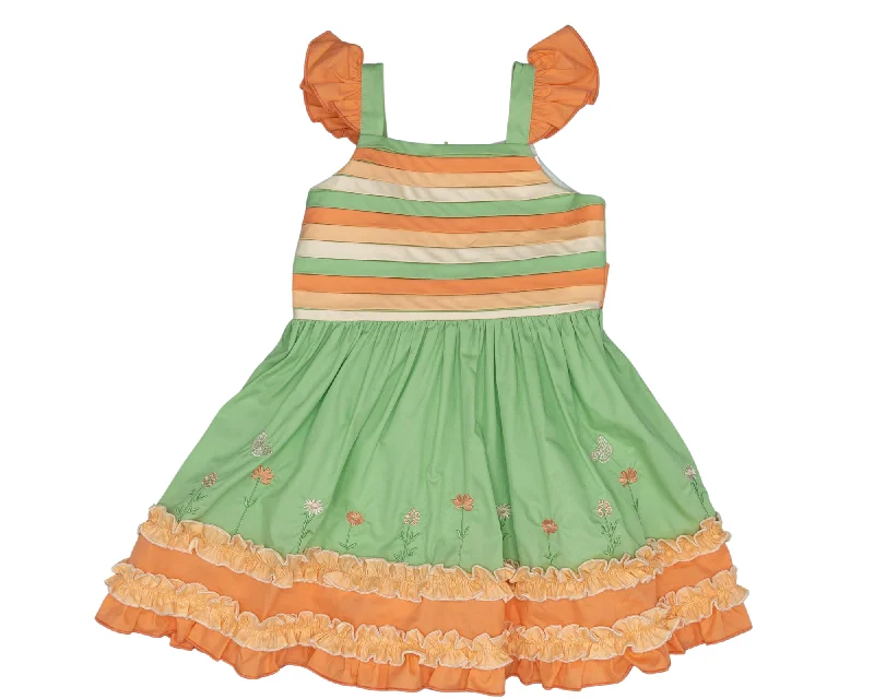 Coral Garden Dress by Evie's Garden