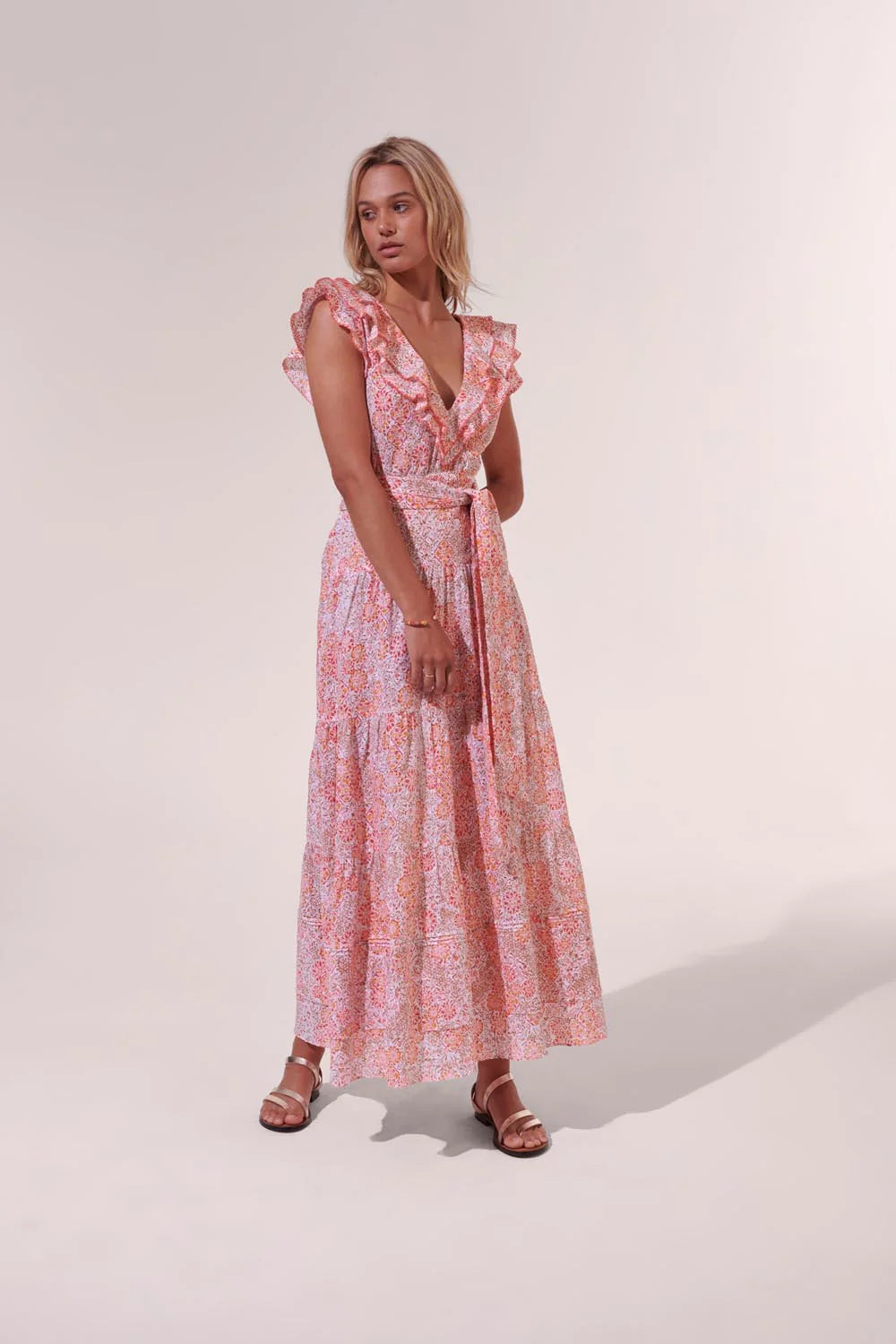 Della Pink Ceramique Dress