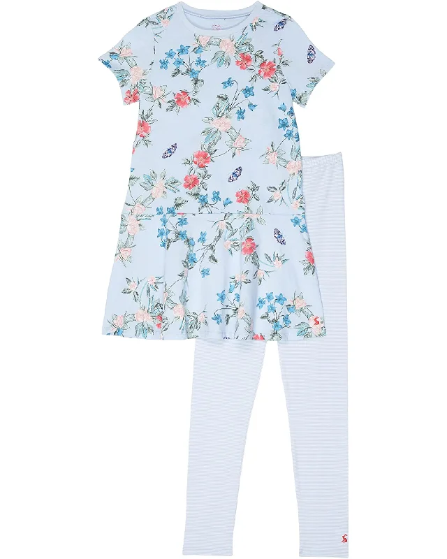 Iona Butterfly Dress & Legging Set by Joules