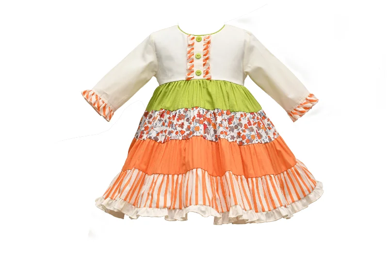 Fall Twirl Dress by Cotton Kids