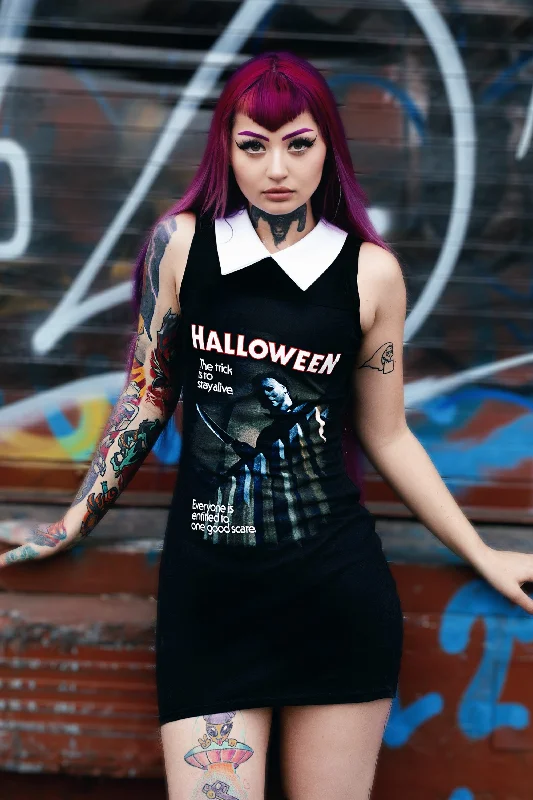 Halloween Collar Dress (Good Scared)