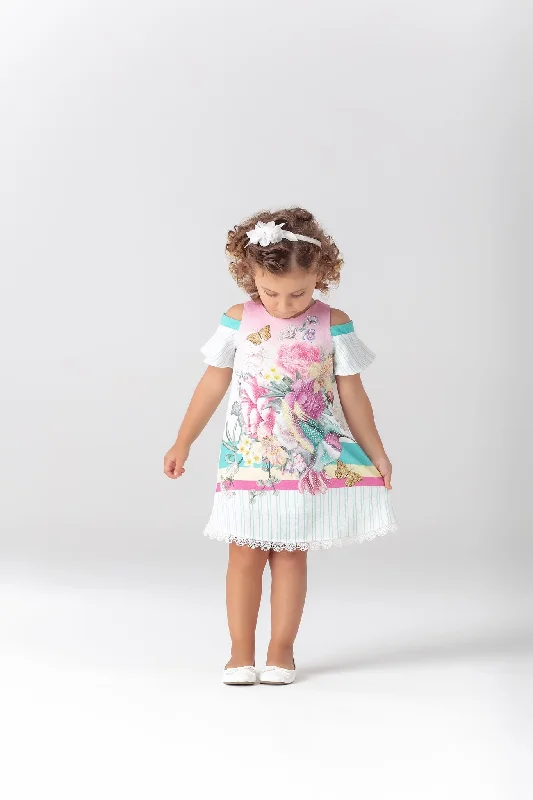 Petite Cherie Hummingbirds with Rhinestone Dress