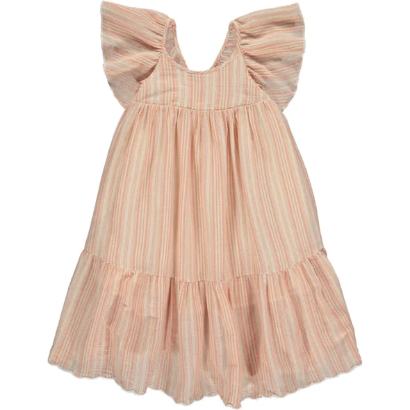 Joplin Dress In Peach by Vignette