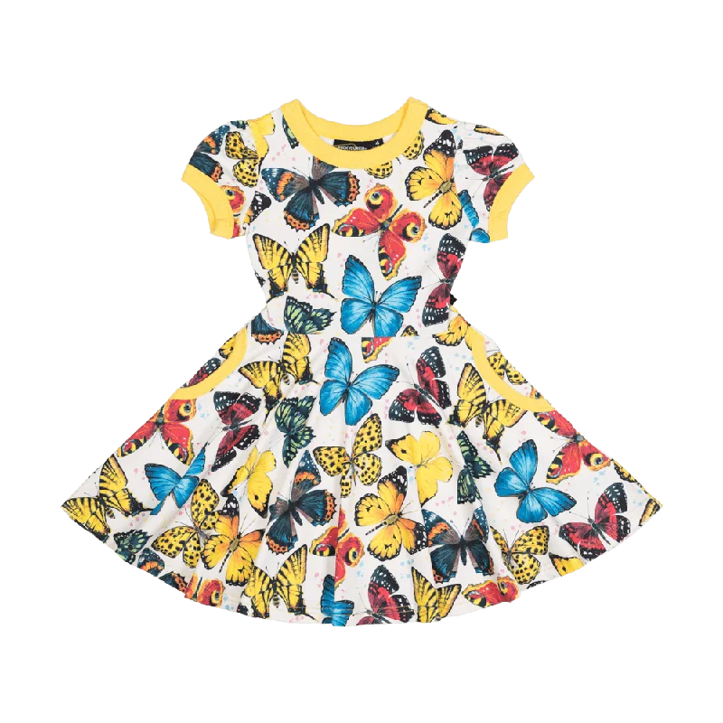 Kaleidoscope Waisted Dress by Rock Your Baby