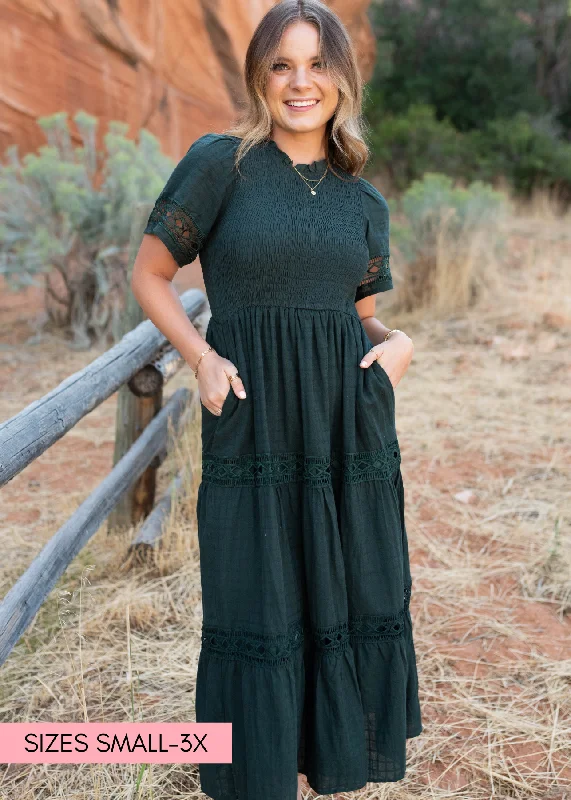 Kinley Hunter Green Dress