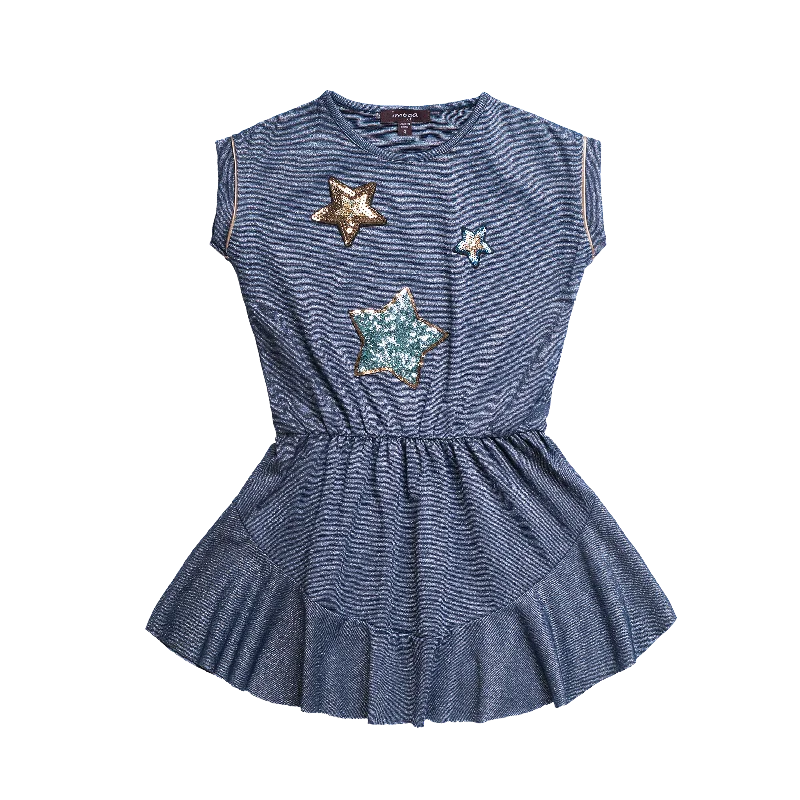 Landon Dress In Marine