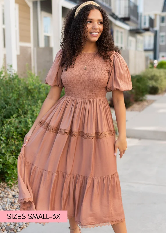 Leilani Chestnut Dress