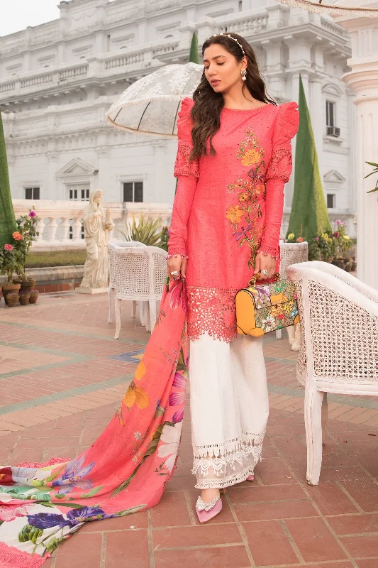 Maria. B 3 Piece Unstitched Lawn Suit D-2207-A