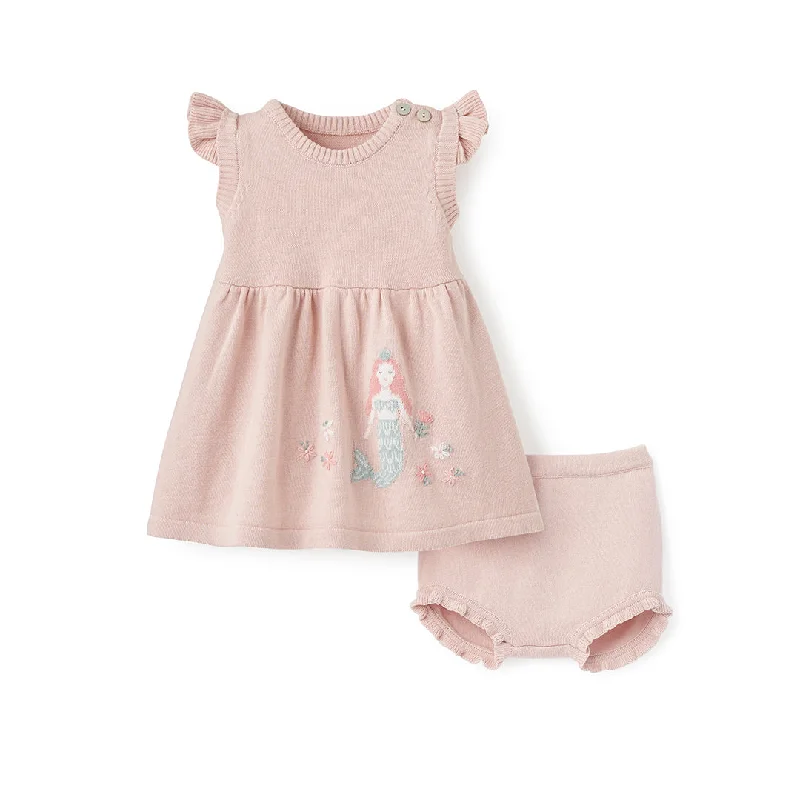 Mermaid Dress With Bloomer Set by Baby Needs/Elegant Baby