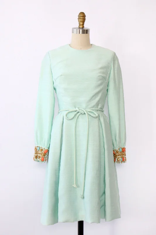 Mint Bejeweled Skater Dress XS/S