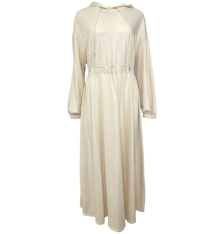 Modest Women's Sporty Dress 28819 - Light Beige