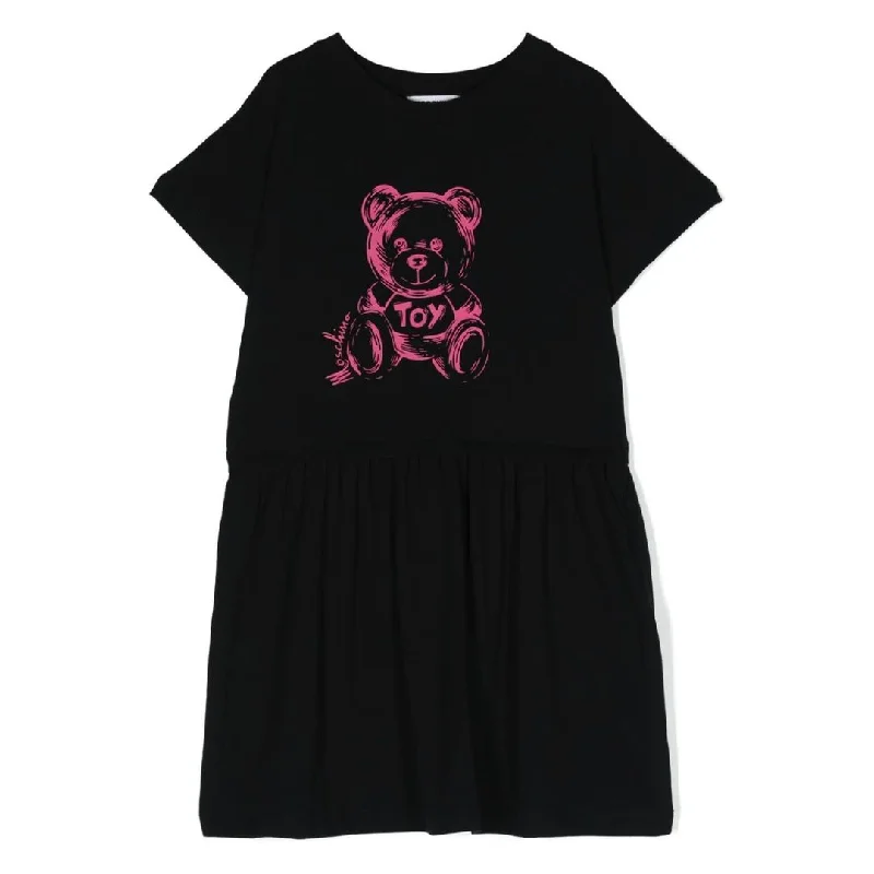 Black Bear Logo Dress