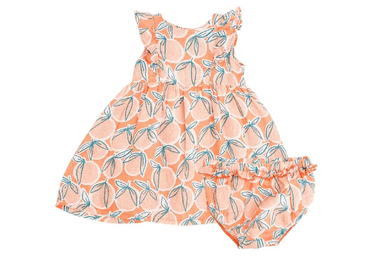 Angel Dear Muslin Ruffle Dress & Diaper Cover Spring 2021