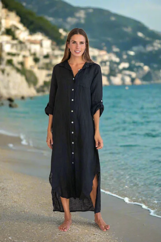 Island Time Linen Dress