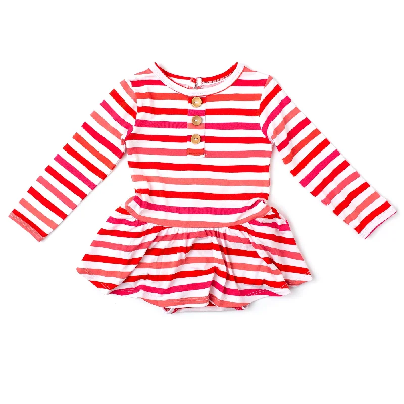 Pick Up Lines Ruffle Dress by Little Bum Bums