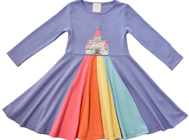 Princess Castle Dress by Lemon Loves Lime