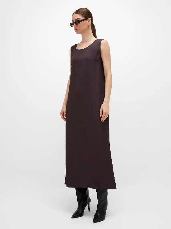 Rabea Dress - Aubergine