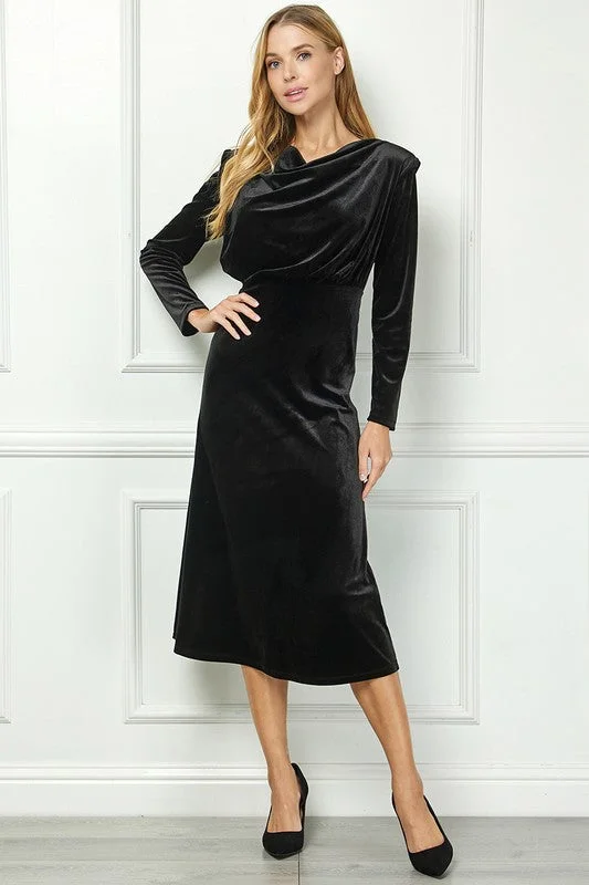 Roma Velvet Dress