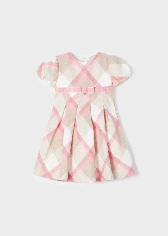 Rose Plaid Dress by Mayoral