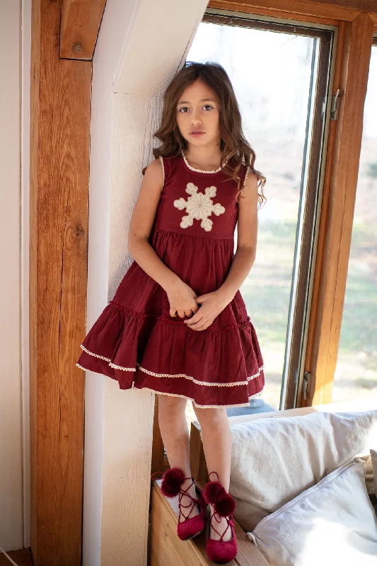 Ryan Dress In Holly by Mustard Pie