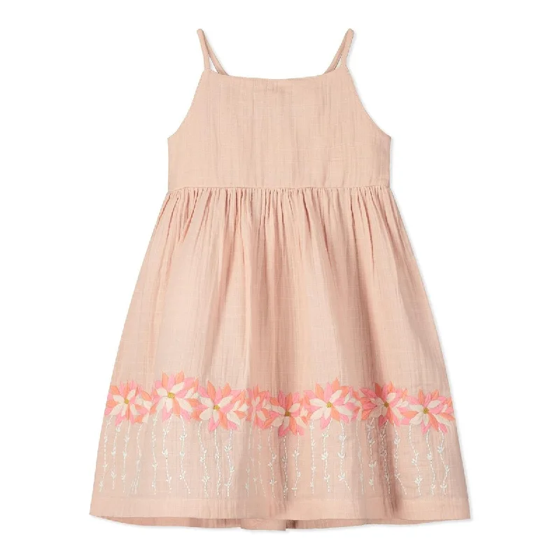 Sedona Coral Woven Dress by Poppet & Fox