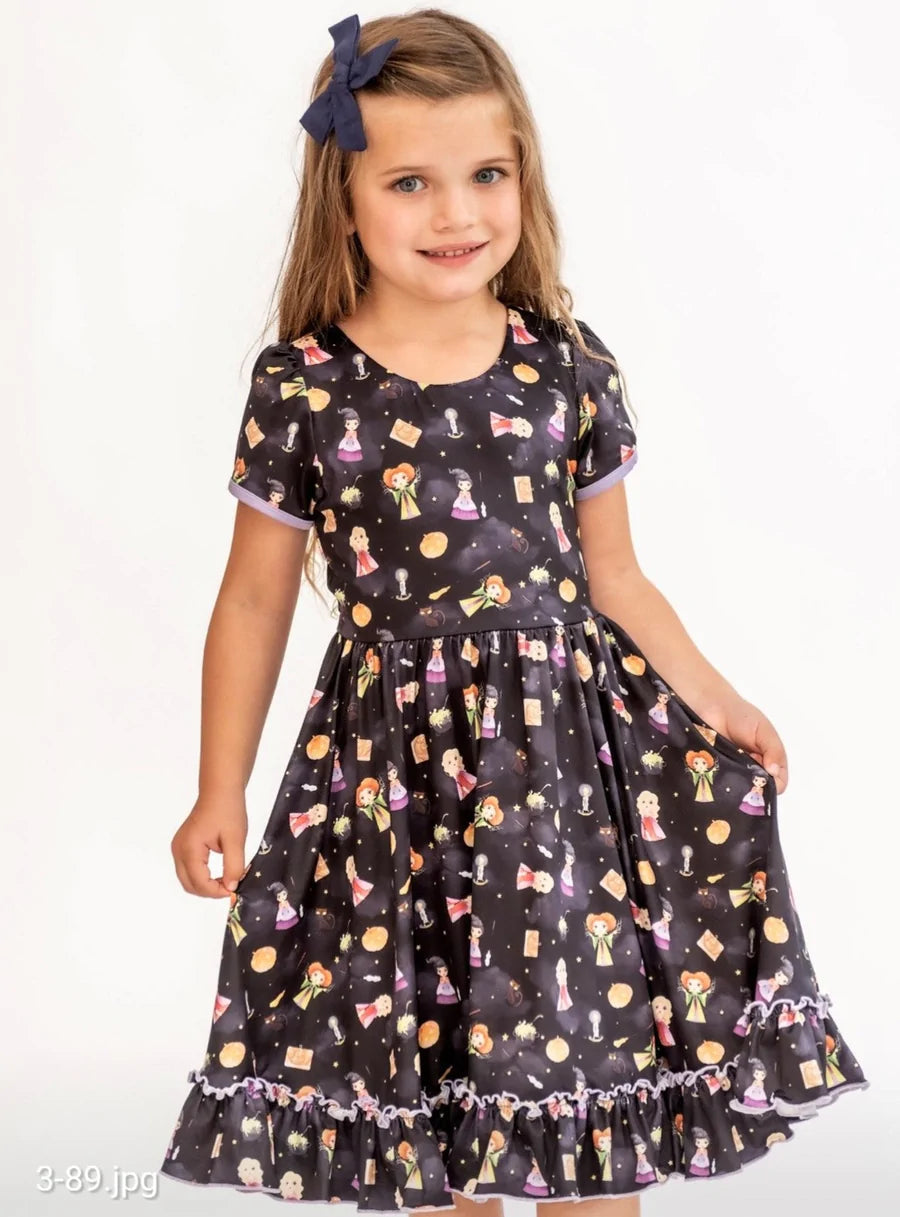 Sisters & Spells Twirl Dress by Charlie's Project