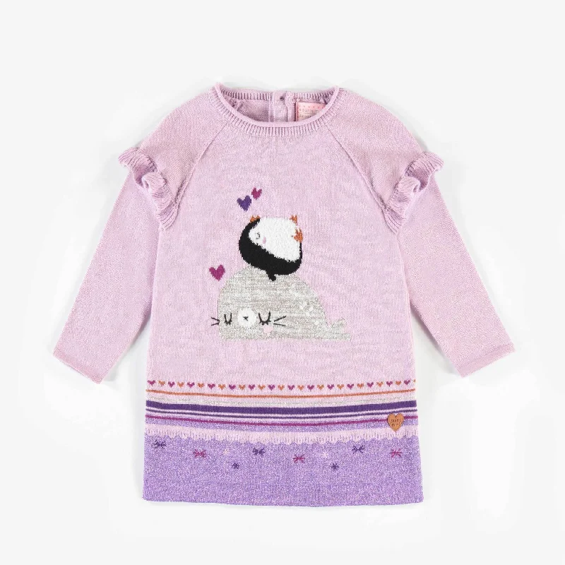 Sleepy Critters Knit Dress