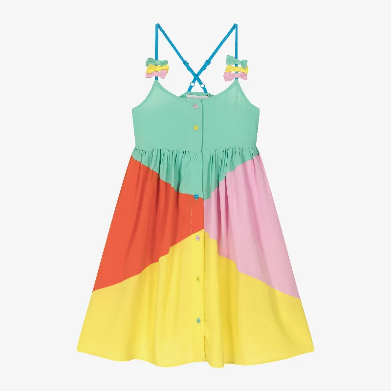 Multicolor Bow Dress