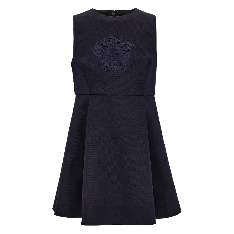 Navy Logo Dress