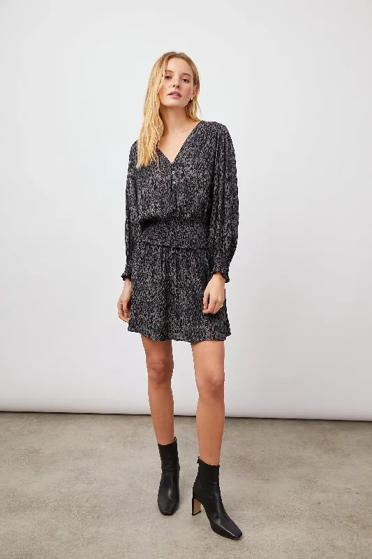 Zana Charcoal Dress