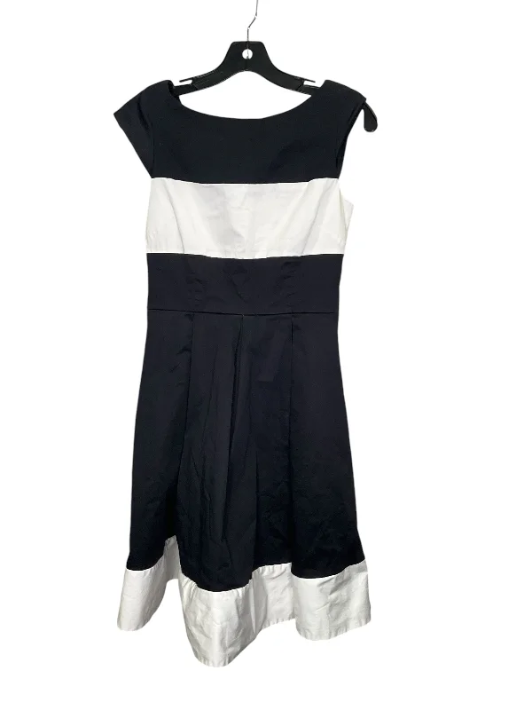 Dress Casual Midi By Kate Spade In Black & White, Size: 6